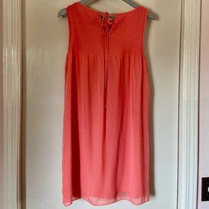 Max Studio Coral Sun Dress, NEW NWT